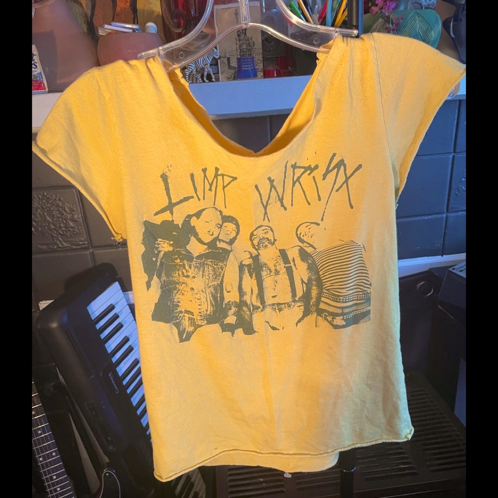 Limp Wrist Cutoff Band T-shirt